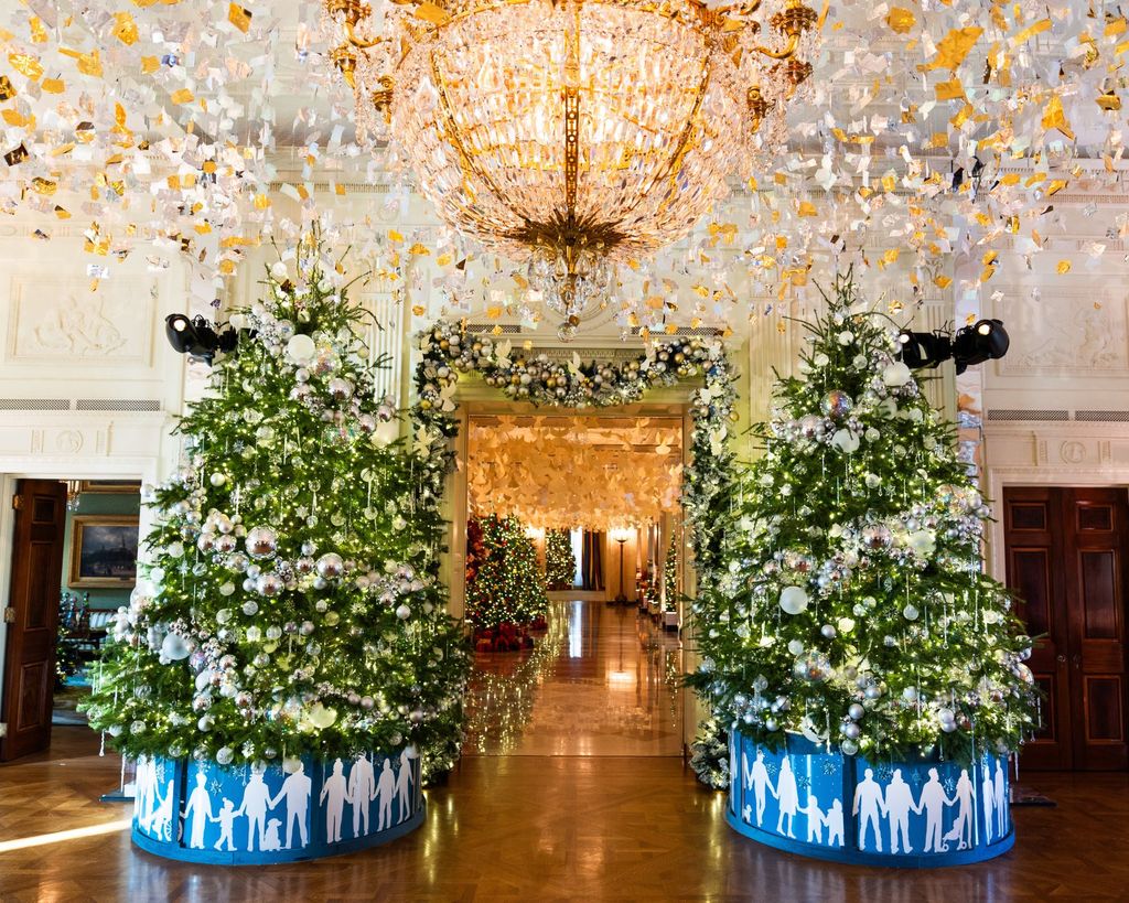 The White House Christmas decorations tap into this trend Homes & Gardens