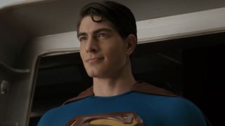 Brandon Routh as Superman in Superman Returns