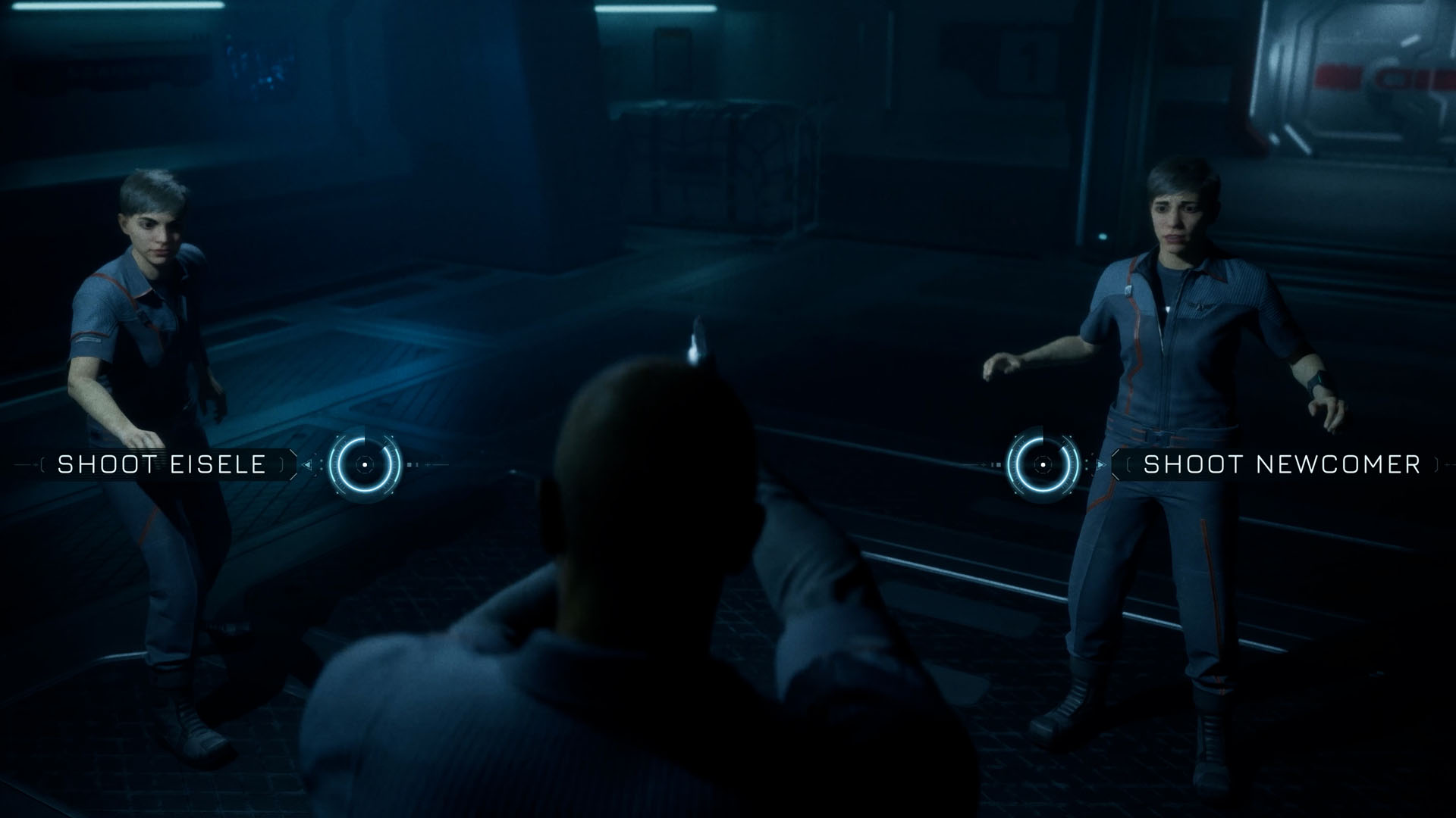 Directive 8020 screenshot demonstrating a couch-cop decision