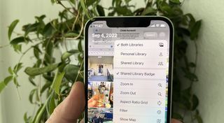 how to set up an iCloud Shared Photo Library