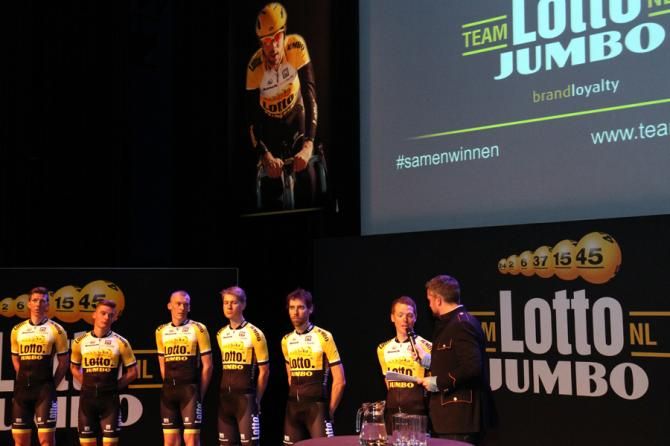 LottoNL-Jumbo team presentation.