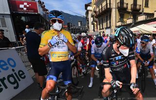 Jakob Fuglsang was the new rsace leader as the Tour de Suisse continued on Friday
