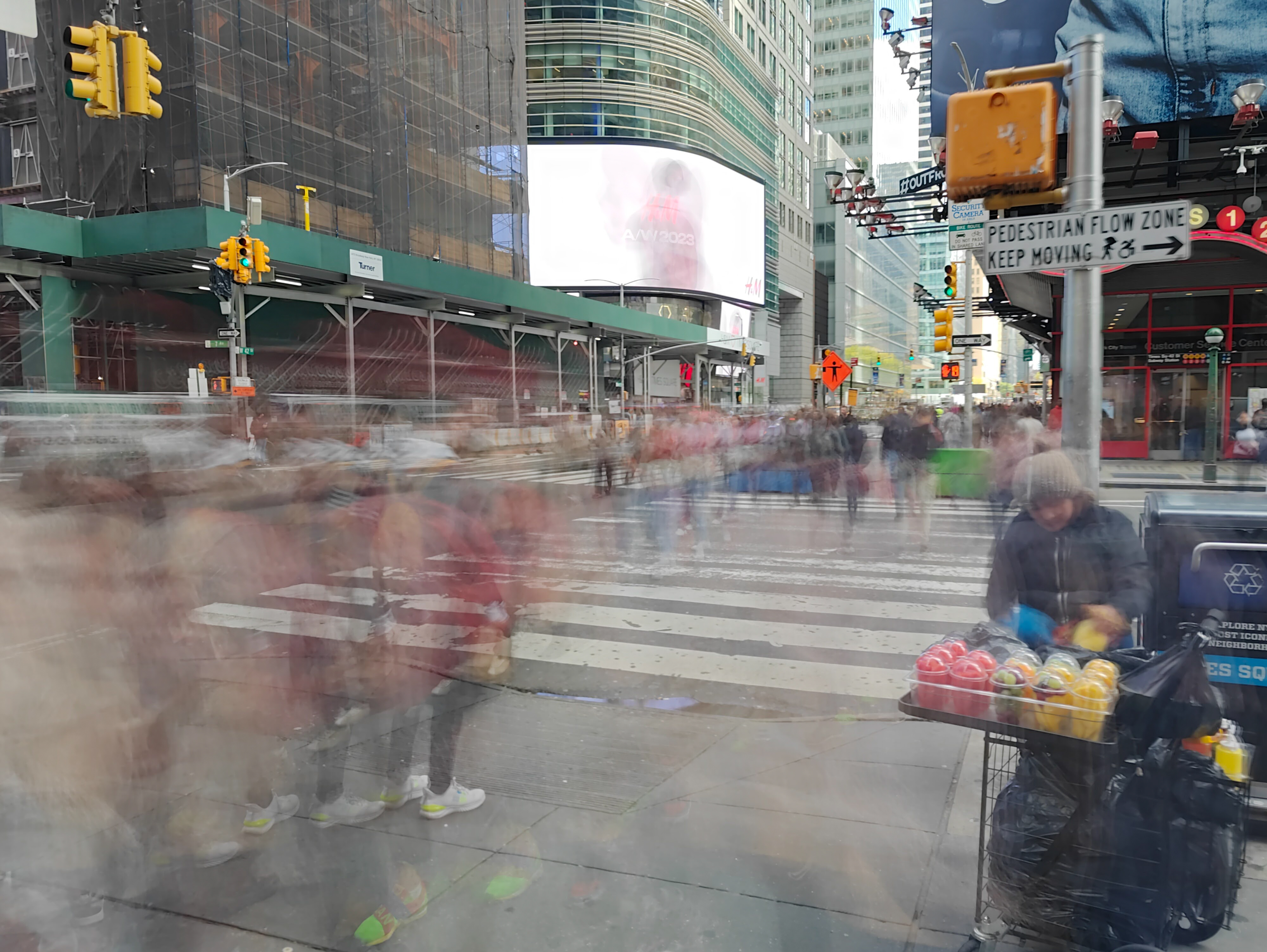 OnePlus Open camera image samples taken in New York CIty