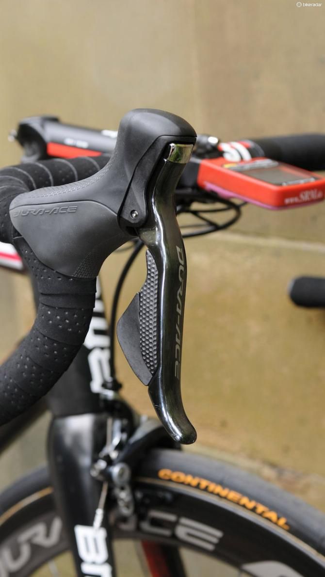Shimano's Dura-Ace Di2 takes care of reliable shifting duties