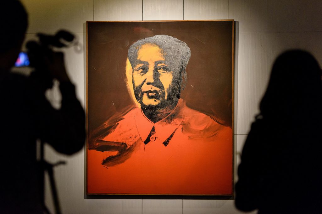 Mao by US artist Andy Warhol