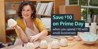 Spend $10 on small business: get $10 credit @ Amazon