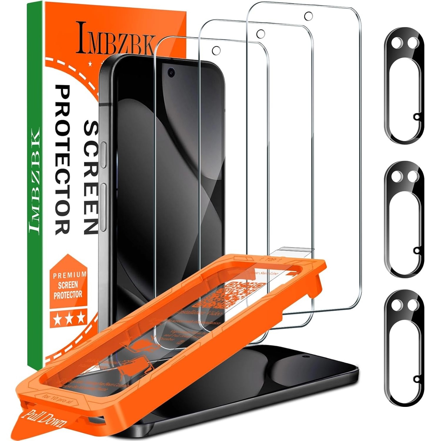 IMBZBK 3 Pack Screen Protector for Google Pixel 10 Pro XL