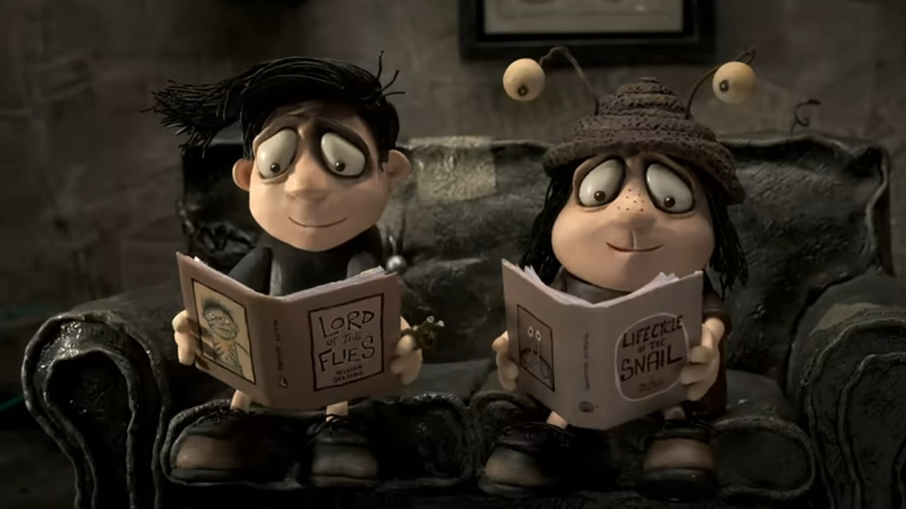 Grace y Gilbert en Memorias de un caracol.