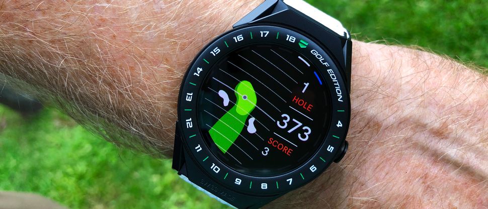 tag heuer connected modular 45 golf edition gps