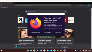 Firefox ESR on Chromebook