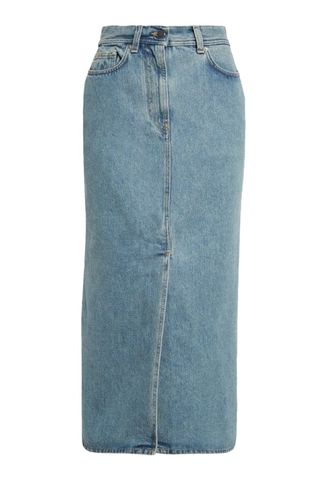 Rona Denim Maxi Skirt