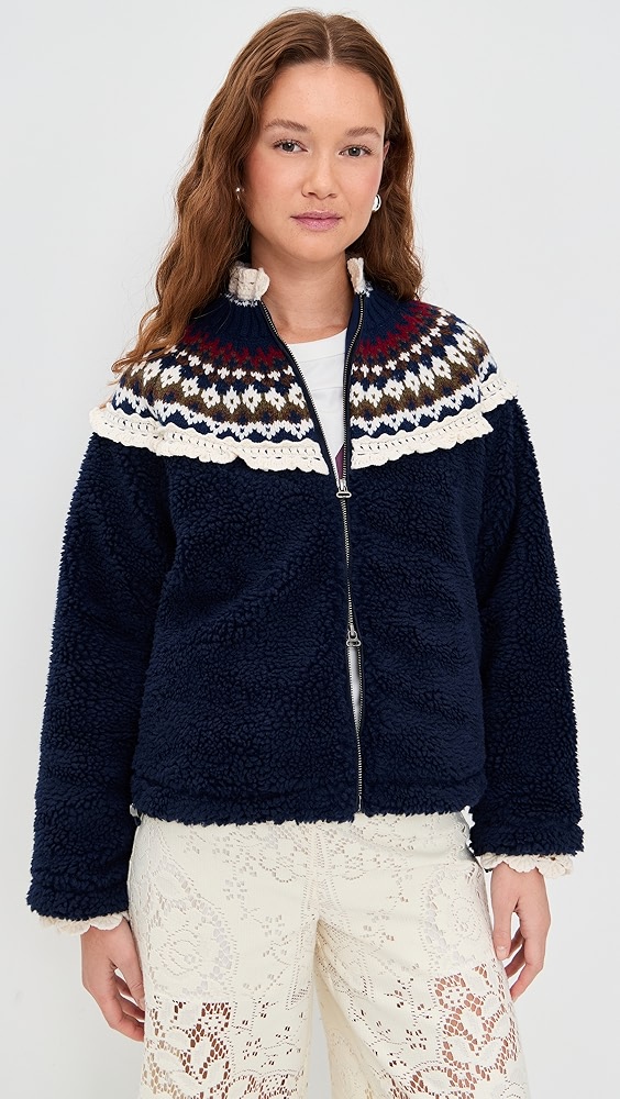 Sea Antonia Fair Isle Jacket