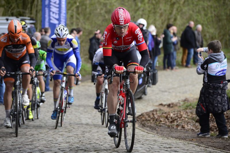 Pim Ligthart (Lotto Soudal) in the breakaway