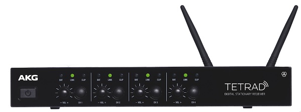 Harman&#039;s AKG Unveils DMSTetrad Digital Wireless Microphone System