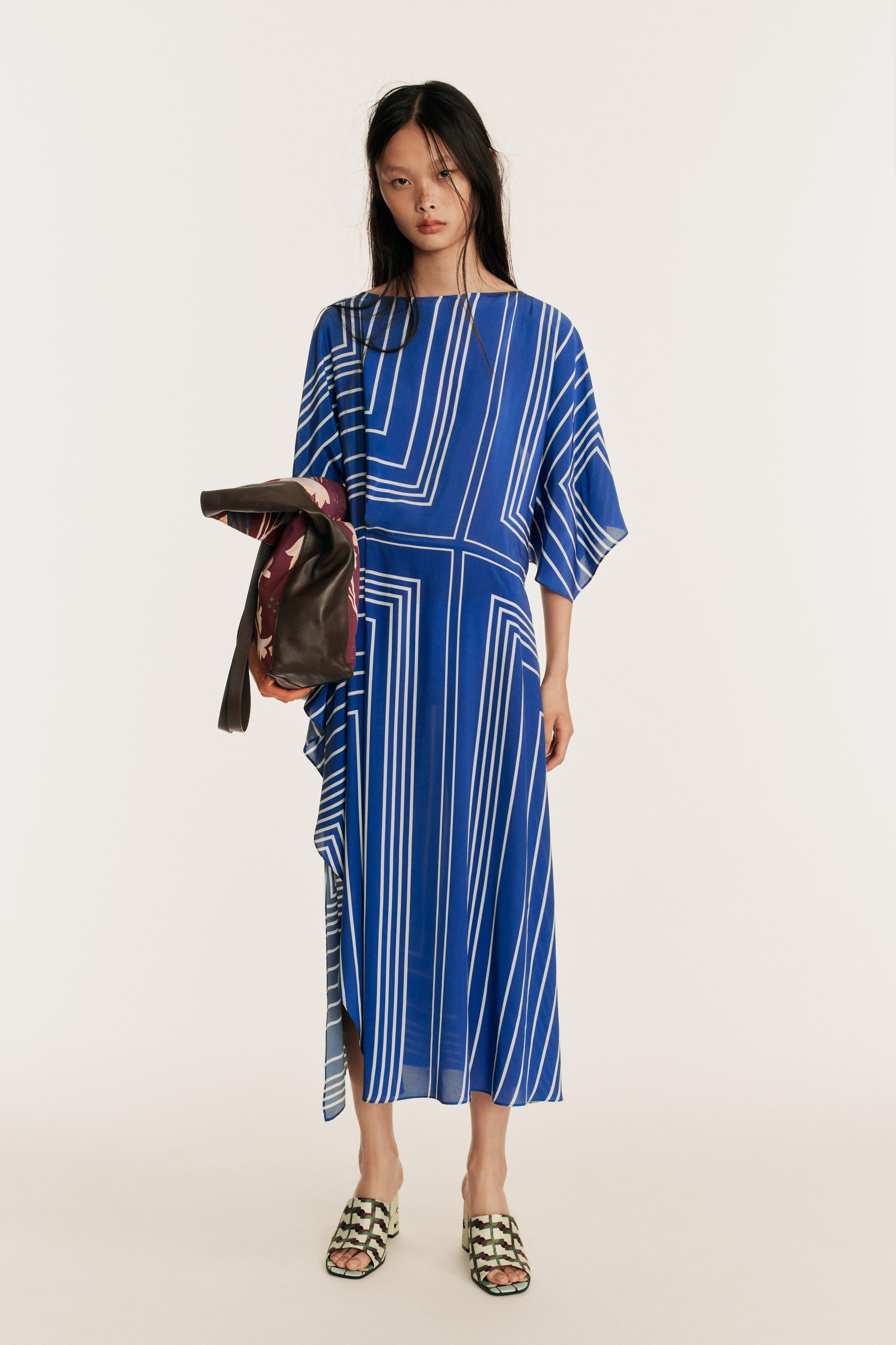 Limited Edition Printed Midi Dress - Printed - Xs
