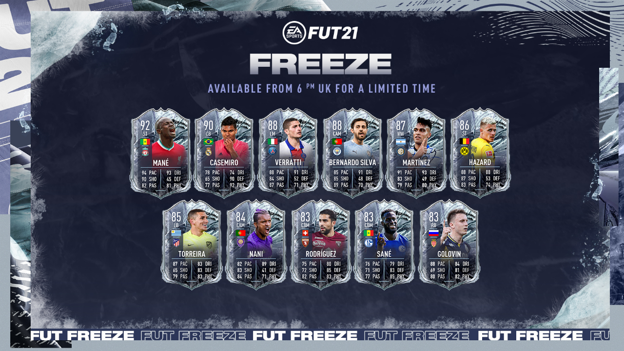 Fifa 21 Freeze Everything You Need To Know About The Replacement Fifa 21 Futmas Promo Gamesradar
