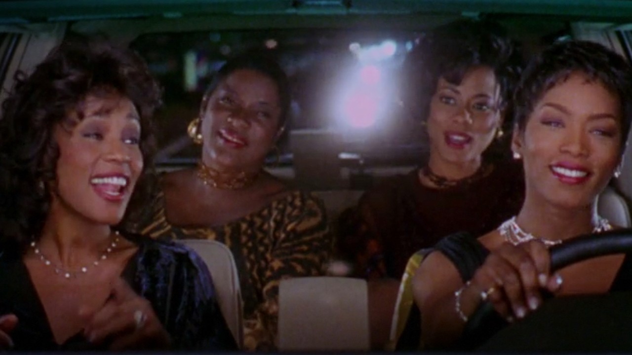 Whitney Houston, Angela Bassett, Loretta Devine, and Lela Rochon in Waiting to Exhale