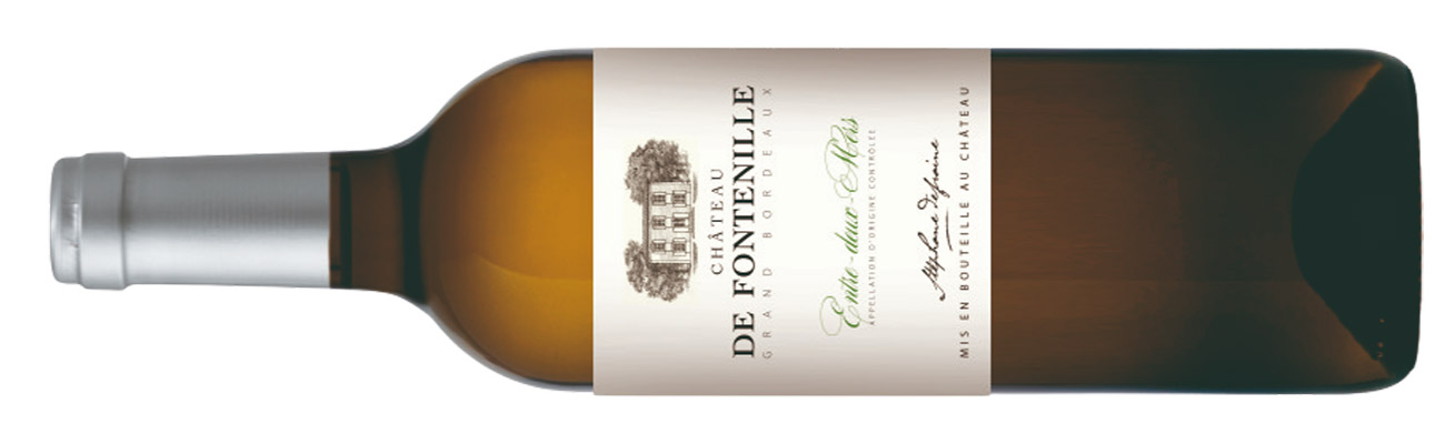 Bottle of white wine