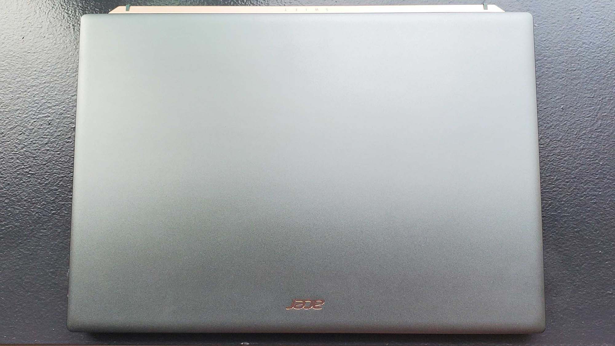 An Acer Swift 5 (2022) on a table