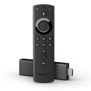 Amazon Fire Stick 4K streamer and remote