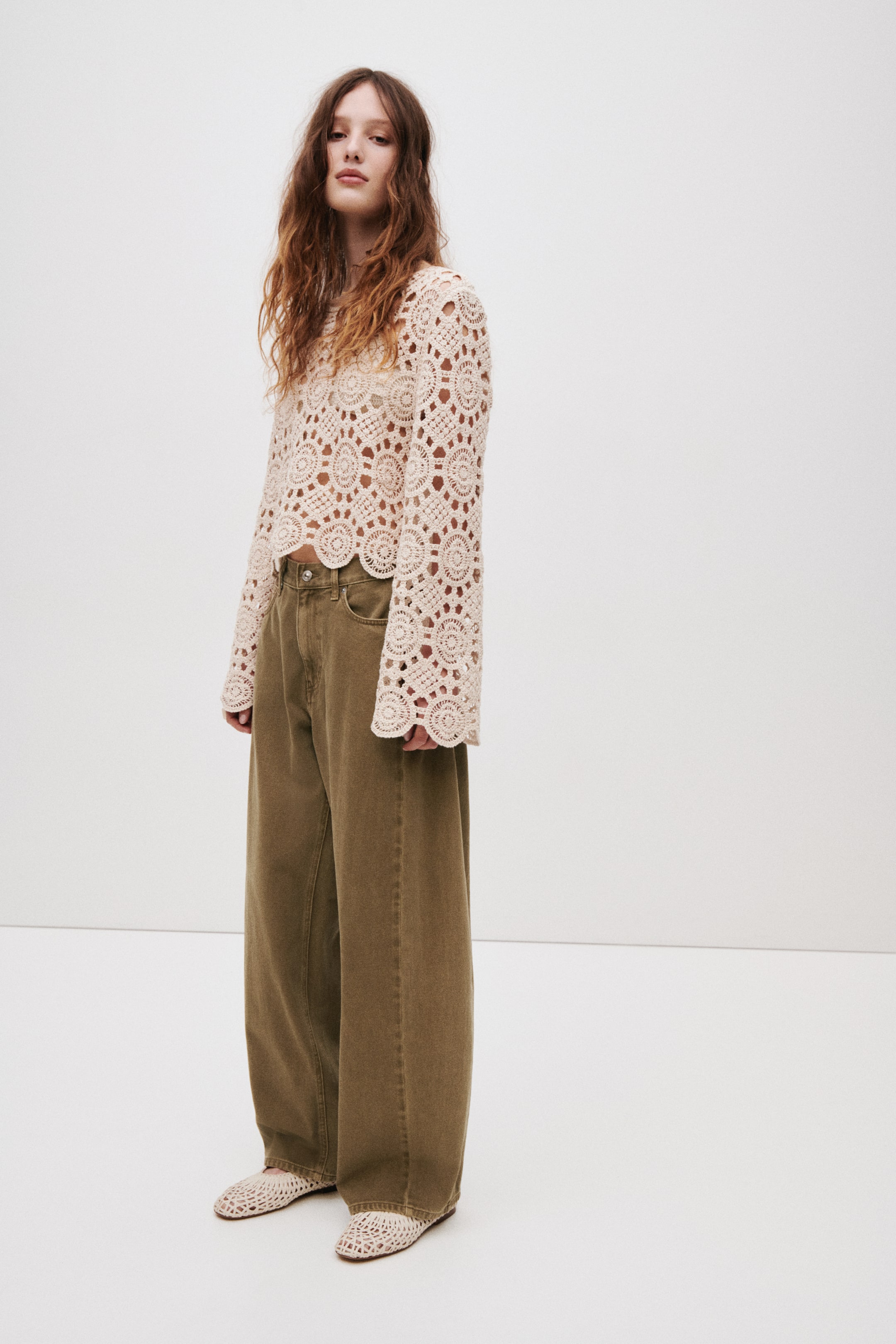 Barrel Regular Waist Jeans - Dark Denim Blue