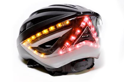 Bike helmet turn signal online