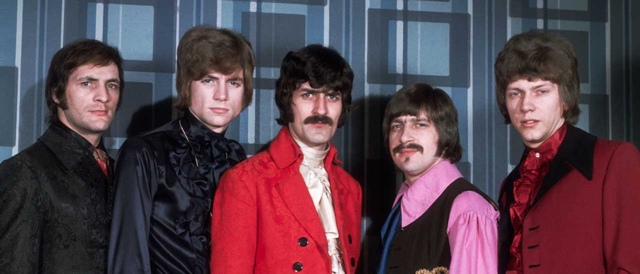 The Moody Blues in 1968