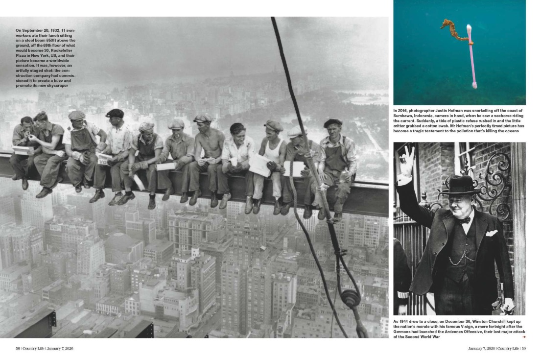 Spreads from Country Life January 7, 2025