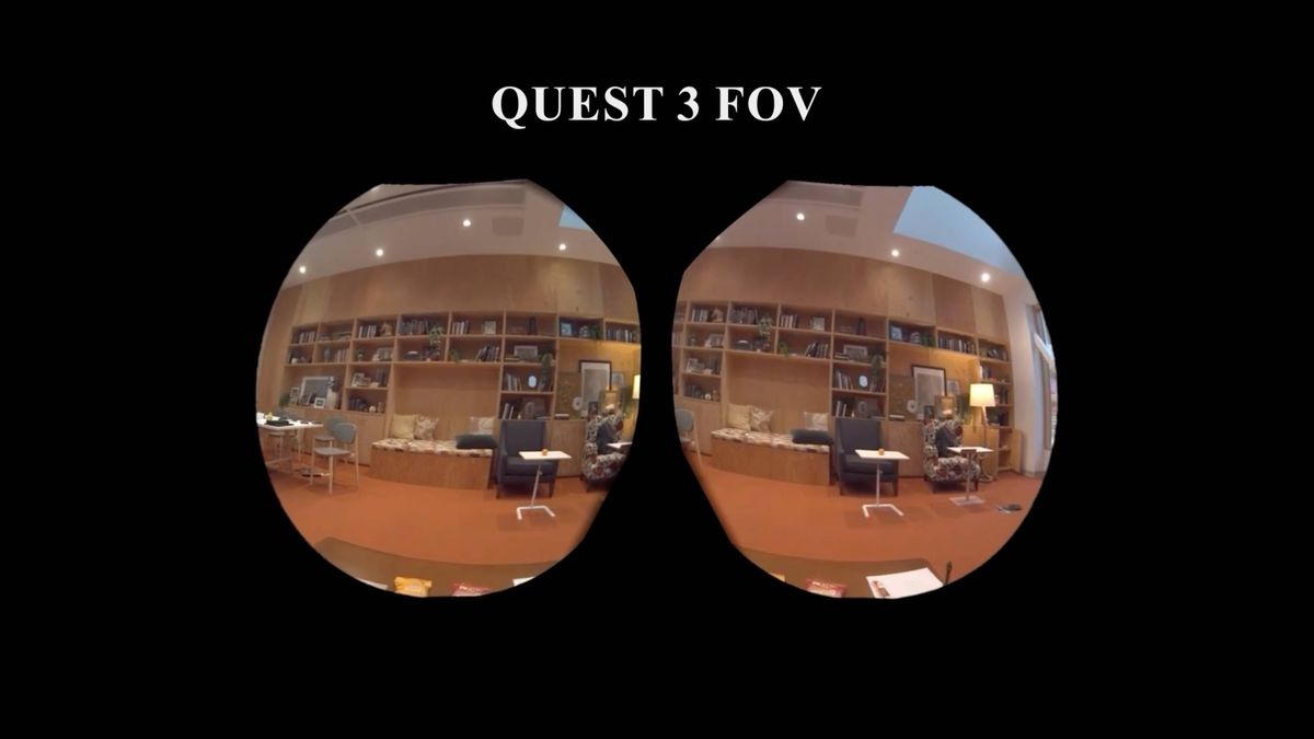 Meta Protoype VR and MR field of view images