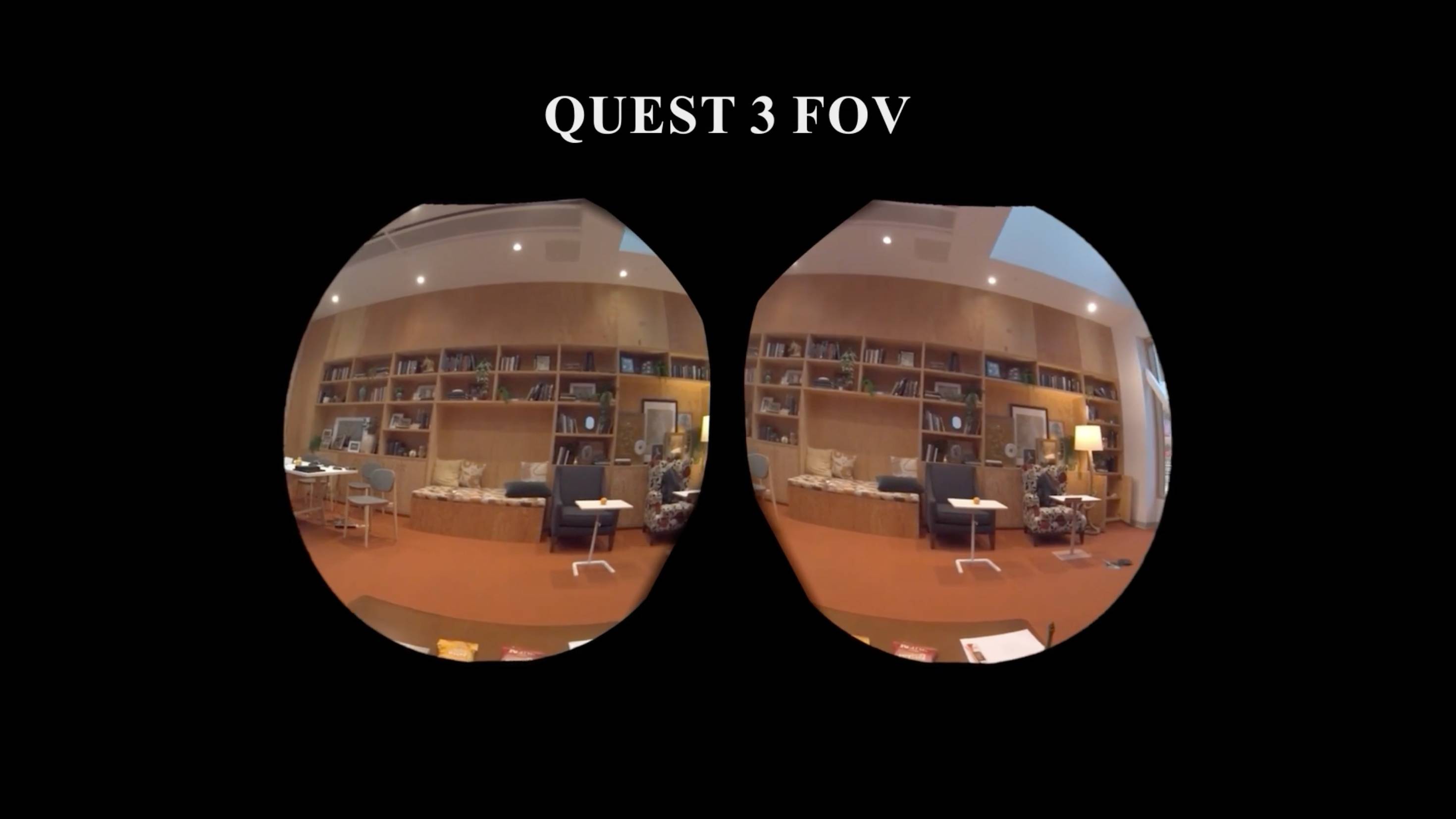 Meta Protoype VR and MR field of view images