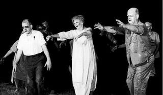 The zombies in Night Of The Living Dead
