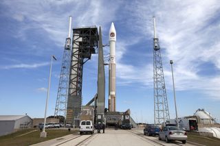 A United Launch Alliance Atlas V rocket will launch an unmanned Orbital ATK Cygnus spacecraft from Florida's Cape Canaveral Air Force Station on March 22, 2016 to deliver nearly 3.5 tons of supplies for astronauts on the International Space Station.