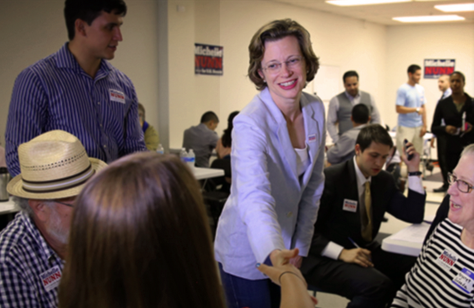 Democrat Michelle Nunn leads Georgia Senate race in new poll