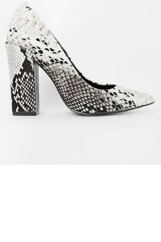 River Island Block Heel Court, £45