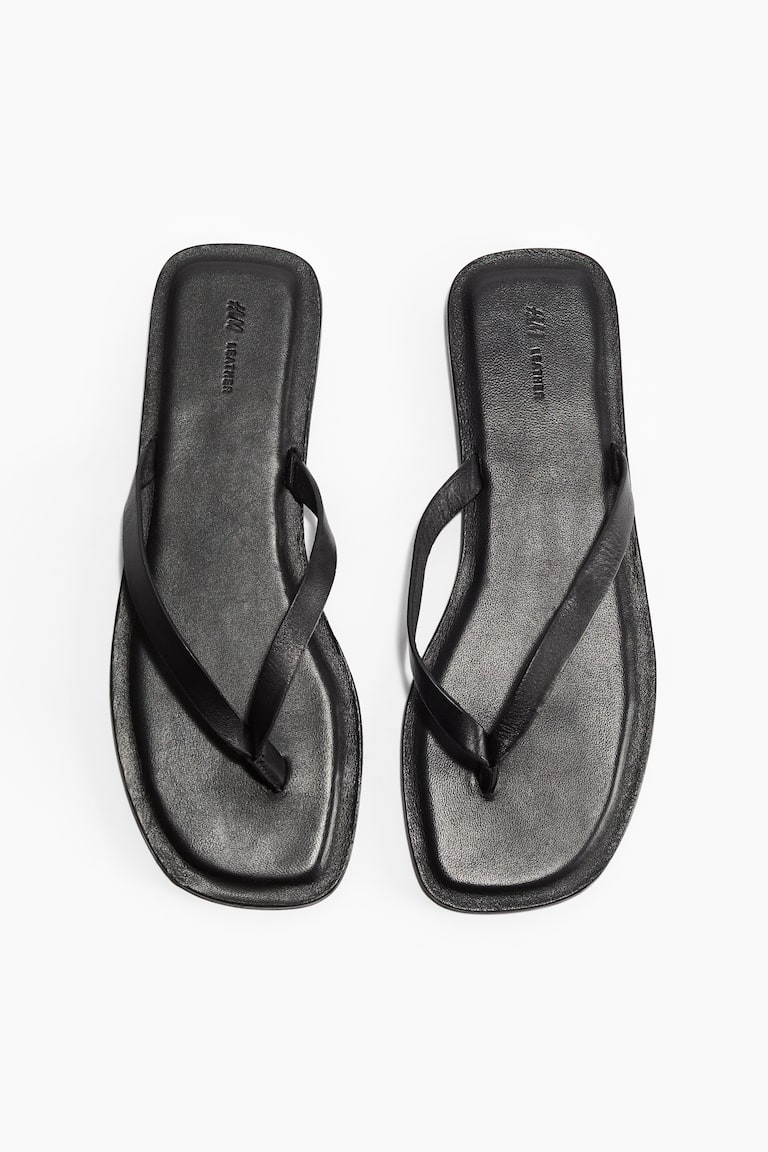 Leather Flip-Flops