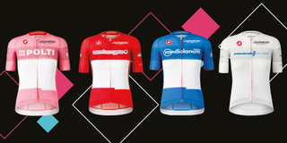 The jerseys of the 2024 Giro d'Italia Women