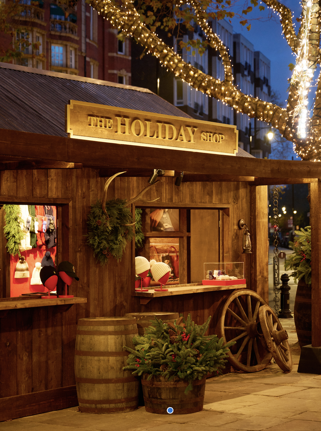 Ralph Lauren holiday pop up