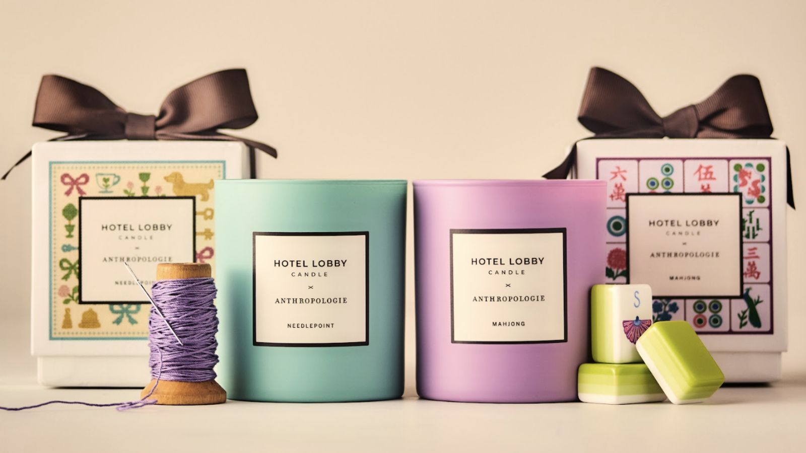 I'm Shopping the New Hotel Lobby x Anthropologie Candles | Homes
