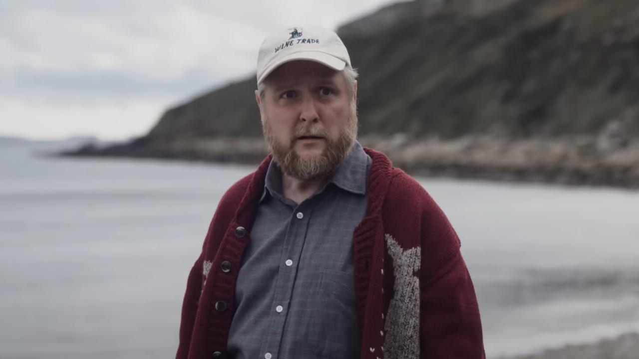 Tim Key in The Ballad of Wallis Island