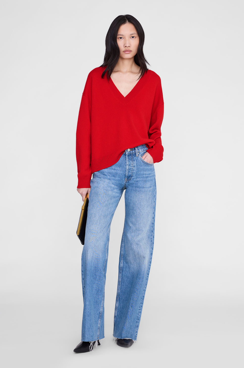 Lee Sweater - Tango Red