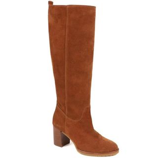 Jones Bootmaker suede knee boots