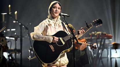 Japanese Breakfast performs on 'The Tonight Show' on February 4, 2025 