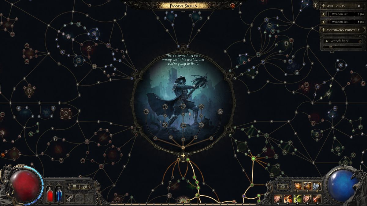 PoE 2 Ascendancy - Passive skill tree
