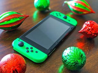 Nintendo Switch And Ornaments
