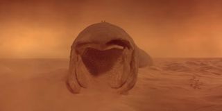 Dune movie sandworm