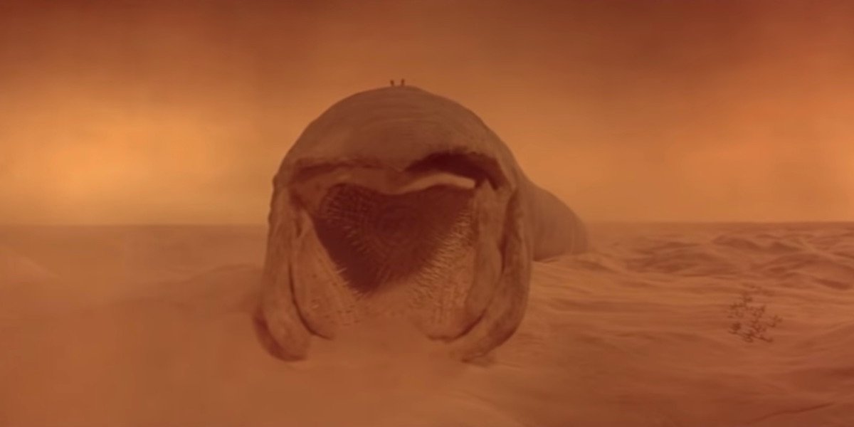 Dune movie sandworm