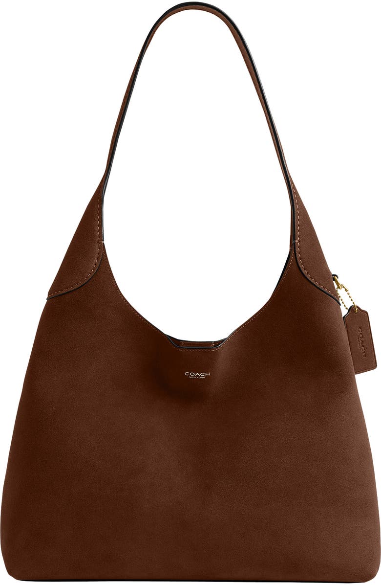 Brooklyn 34 Suede Shoulder Bag