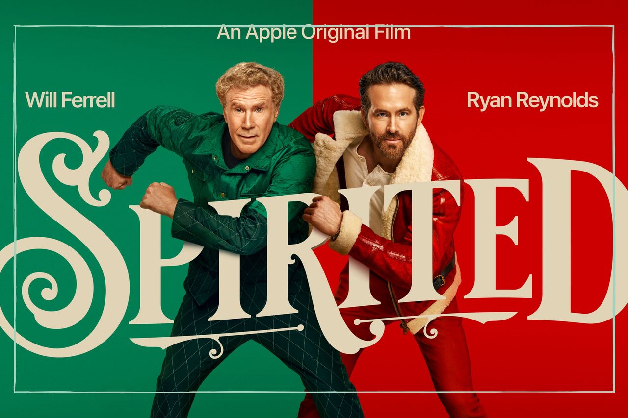 Spirited film cast Will Ferrell and Ryan Reynolds