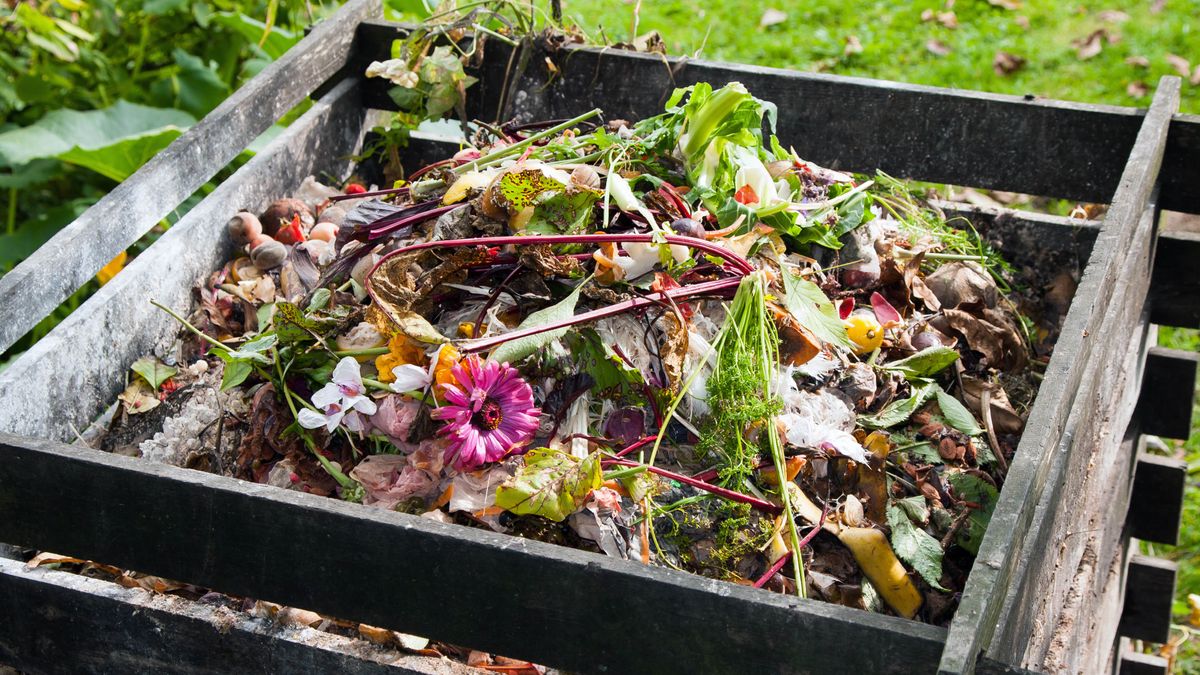 Full compost heap