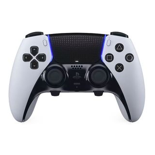 A shot of the PS5 DualSense Edge controller on a white background
